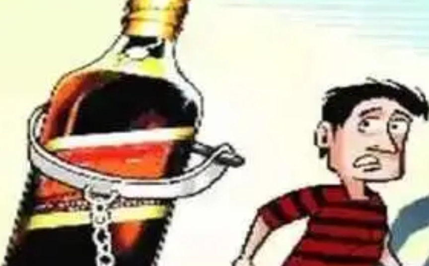 अवैध शराब के खिलाफ पुलिस ने छेड़ा अभियान,गंगनहर पुलिस ने 50 पव्वे समेत पकड़ा एक आरोपी