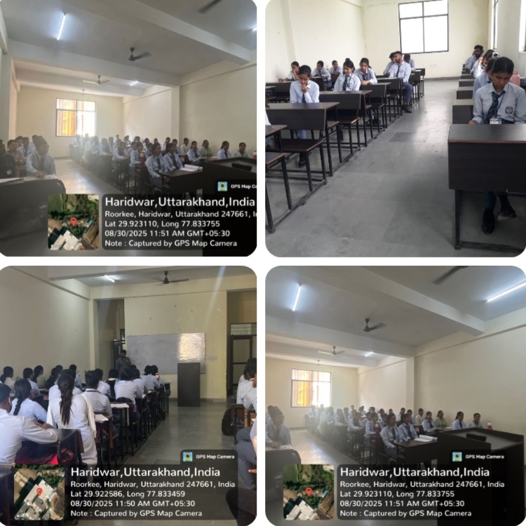 रुड़की स्थित मदरहुड विश्वविद्यालय के विज्ञान संकाय ने कराया क्विज कंपटीशन